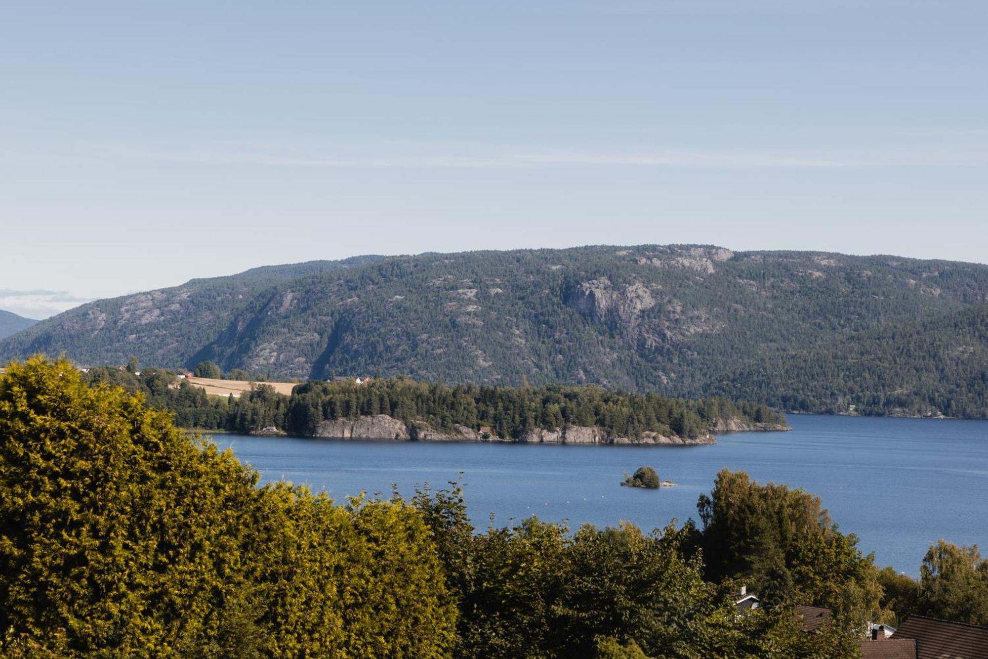 Leilighet Med Flott Uteplass Ulefoss Zewnętrze zdjęcie